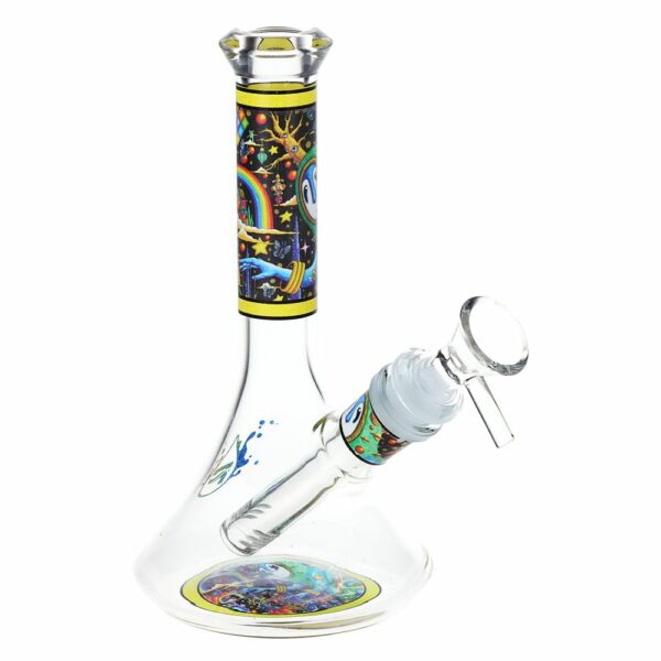 Shop Design Series Flared Beaker Glass Water Pipe | 6.75" | 14mm F in australian