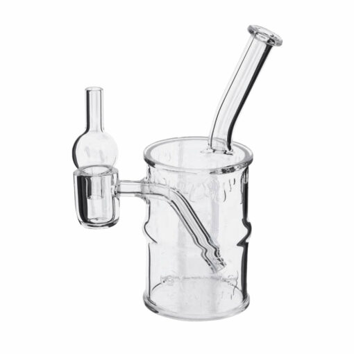Shop Ooze Toxic Barrel Mini Quartz Dab Rig - 5.5" in australian