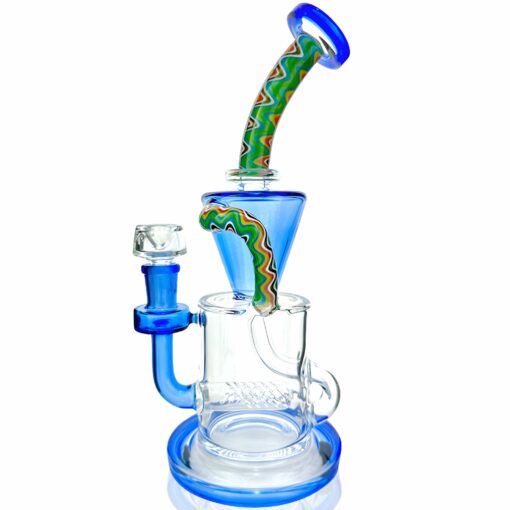 Shop AFM Glass TX617 Recycler Bong - 11in in australian