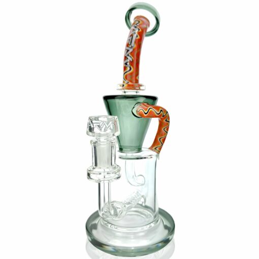Shop AFM Glass TX617 Recycler Bong - 11in in australian