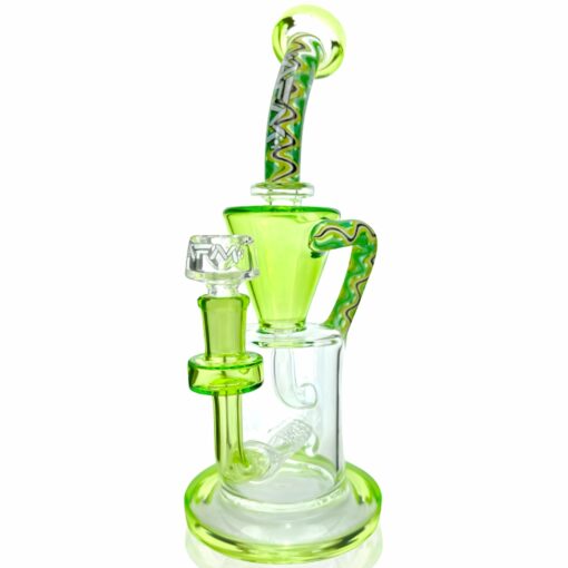 Shop AFM Glass TX617 Recycler Bong - 11in in australian