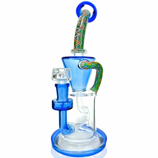 Shop AFM Glass TX617 Recycler Bong - 11in in australian