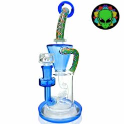 Shop AFM Glass TX617 Recycler Bong - 11in in australian