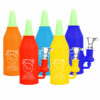 Shop Asian Hot Sauce Silicone Water Pipe - 6.5