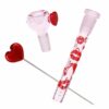 Shop Valentine's XOXO Glass Beaker Water Pipe & Hand Pipe Set - 10