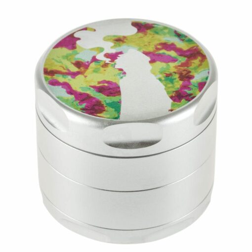 Shop Silver 55mm 4-Piece Aluminum Grinder in australian
