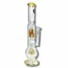 Shop Billy Mate Dual Chamber Tear Drop Perc Bong 46cm Amber in australian
