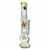 Shop Billy Mate Dual Chamber Tear Drop Perc Bong 46cm Amber in australian
