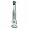 Shop Billy Mate Dual Chamber Tear Drop Perc Bong 46cm Green in australian