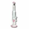 Shop Billy Mate Dual Jelly and Honeycomb Disc Perc Bong 43cm Pink in australian