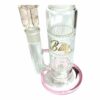 Shop Billy Mate Triple Honeycomb Perc Glycerine Cooled Bong 39cm Pink in australian