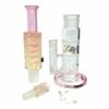 Shop Billy Mate Triple Honeycomb Perc Glycerine Cooled Bong 39cm Pink in australian