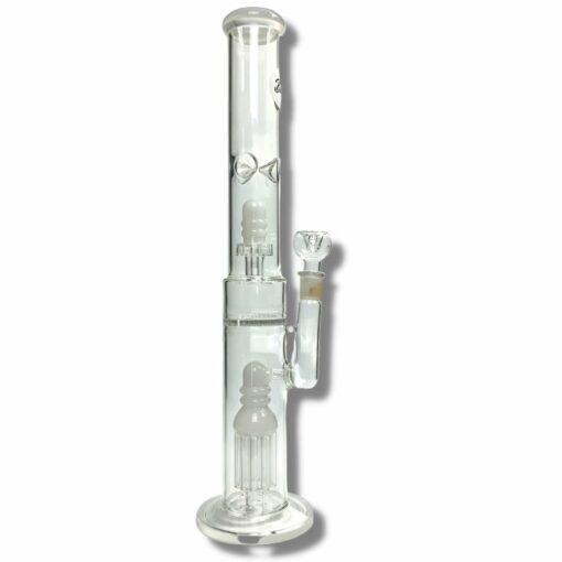 Shop Billy Mate Triple Perc Straight Shooter Bong 45cm in australian