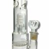 Shop Billy Mate Triple Perc Straight Shooter Bong 45cm in australian