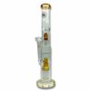 Shop Billy Mate Triple Perc Straight Shooter Bong 45cm Amber in australian