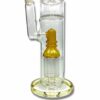 Shop Billy Mate Triple Perc Straight Shooter Bong 45cm Amber in australian