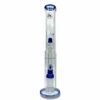 Shop Billy Mate Triple Perc Straight Shooter Bong 45cm Blue in australian