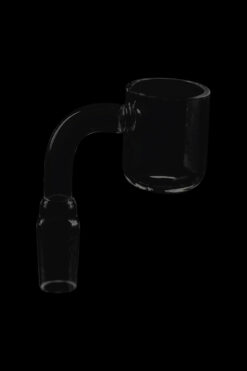 Shop Male Quartz Flat Top Banger with 25mm Bucket in australian