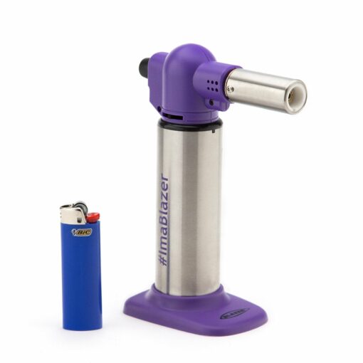 Shop Blazer Big Buddy Butane Torch - Purple in australian