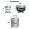 Shop BUNKER Airtight Stash Jar in australian