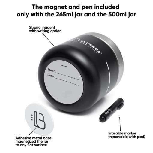 Shop BUNKER Airtight Stash Jar in australian