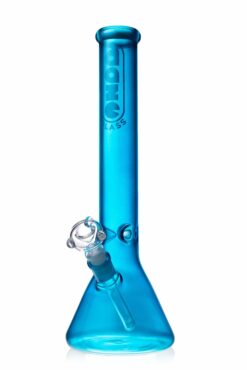 Shop Daze Glass - 16" Metallic Blue Glass Water Pipe in australian