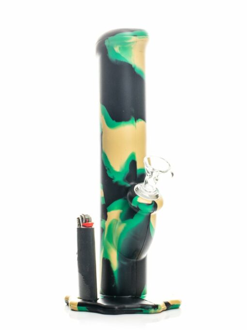 Shop Silicone Straight Tube Bong in australian
