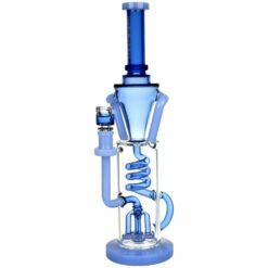 Shop Twister Glass Recycler Bong in australian