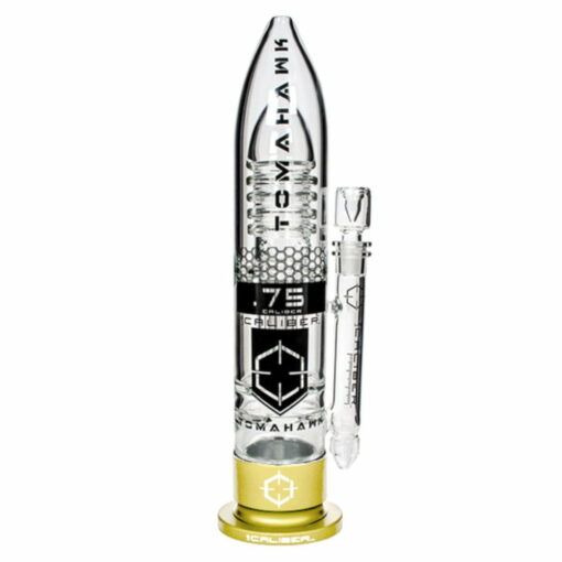 Shop 75 Caliber Tomahawk Glass Bong in australian