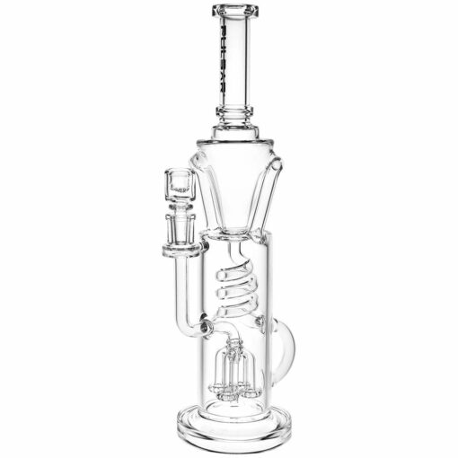Shop Twister Glass Recycler Bong in australian