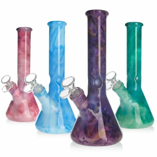 Shop Cosmic Swirl Beaker Bong in australian