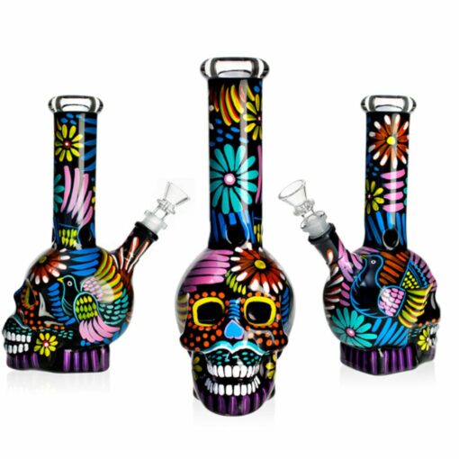 Shop Eternal Bloom Skull Bong in australian