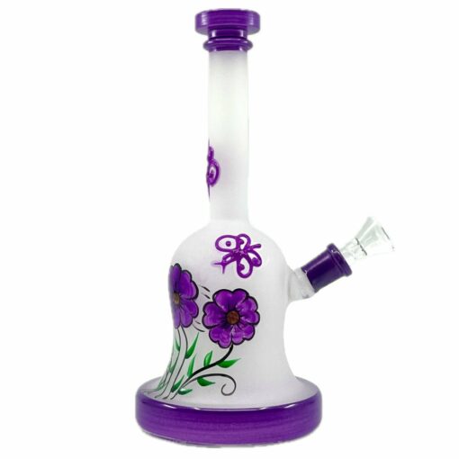 Shop Frosted Flower Water Pipe in australian