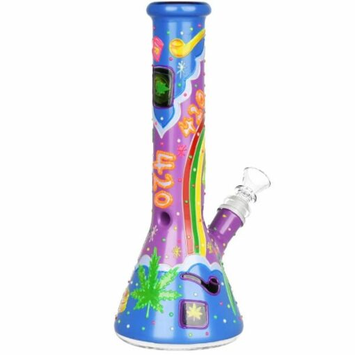 Shop Glow in the Dark 420 Bong in australian