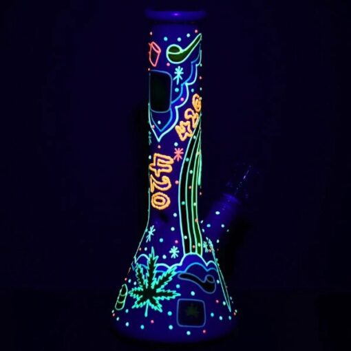 Shop Glow in the Dark 420 Bong in australian