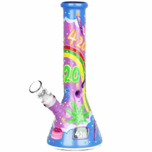 Shop Glow in the Dark 420 Bong in australian