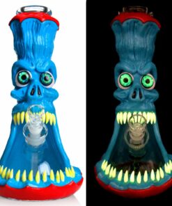 Shop Glow in the Dark Monster Bong in australian