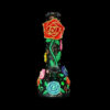 Shop Glow in the Dark Rose Bong in australian