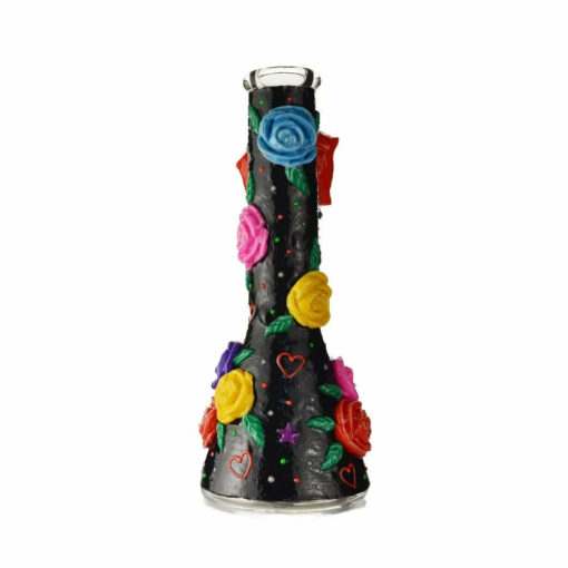 Shop Glow in the Dark Rose Bong in australian