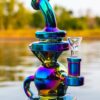 Shop Iridescent Recycler Bong in australian