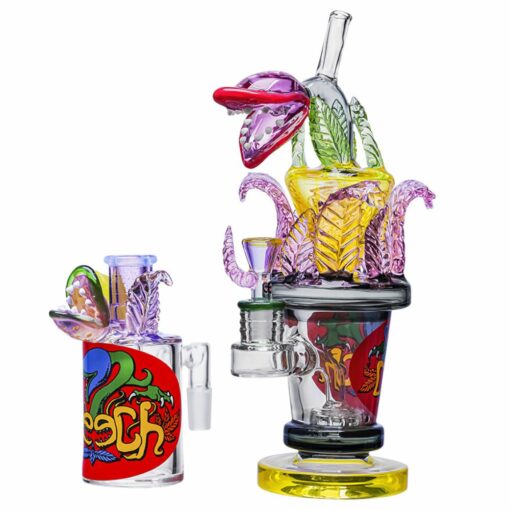 Shop Venus and the Fly Trap Bong with Ash Catcher in australian