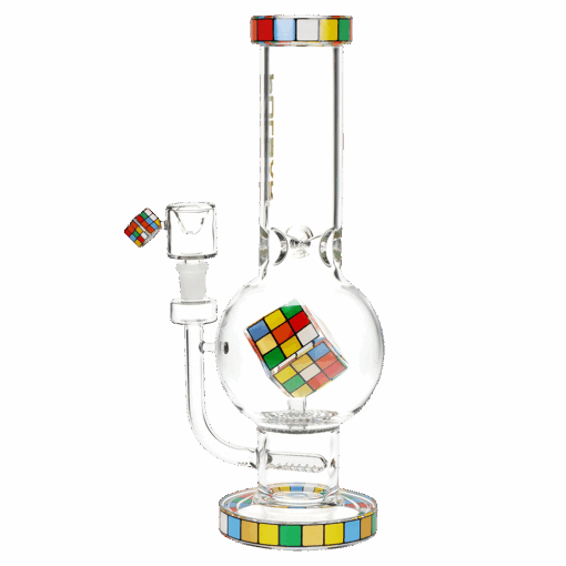 Shop Rubik's Cube Water Pipe in australian