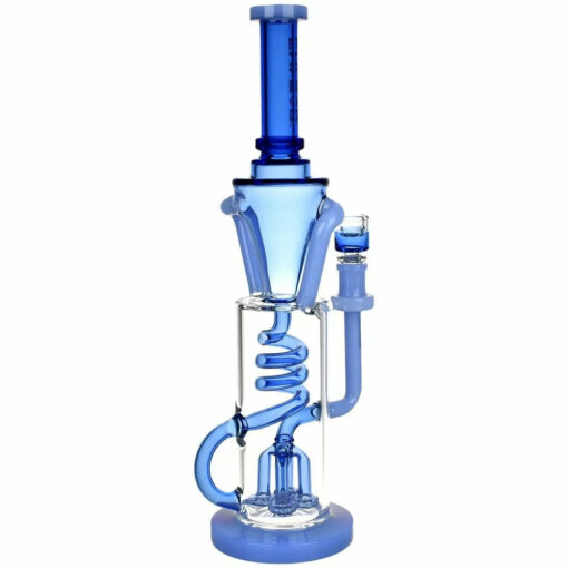 Shop Twister Glass Recycler Bong in australian