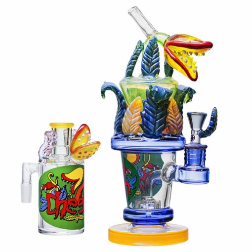 Shop Venus and the Fly Trap Bong with Ash Catcher in australian