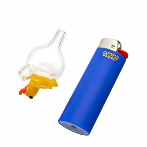 Shop Home Blown Glass Bubble Carb Cap - Duck in australian