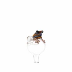Shop Home Blown Glass Bubble Carb Cap - Frog in australian