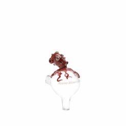 Shop Home Blown Glass Bubble Carb Cap - Octopus in australian