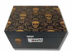 Shop Skull Pattern Large Bzz Box in australian