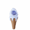 Shop Silicone Ice Cream Cone Hand Pipe in australian