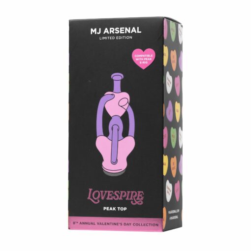 Shop MJ Arsenal Lovespire Puffco Peak Top Valentine's Day in australian